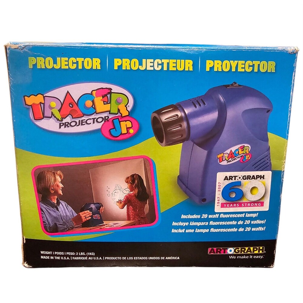2008 Artograph Tracer Projector Jr Model 225-380 Drawing 10X Trace Draw Art